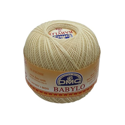 DMC Babylo 30 cotone da uncinetto 100 g, colore Ecru