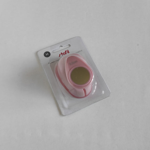 Perforatore decorativo a leva cerchio 25 mm per carta e cartoncino