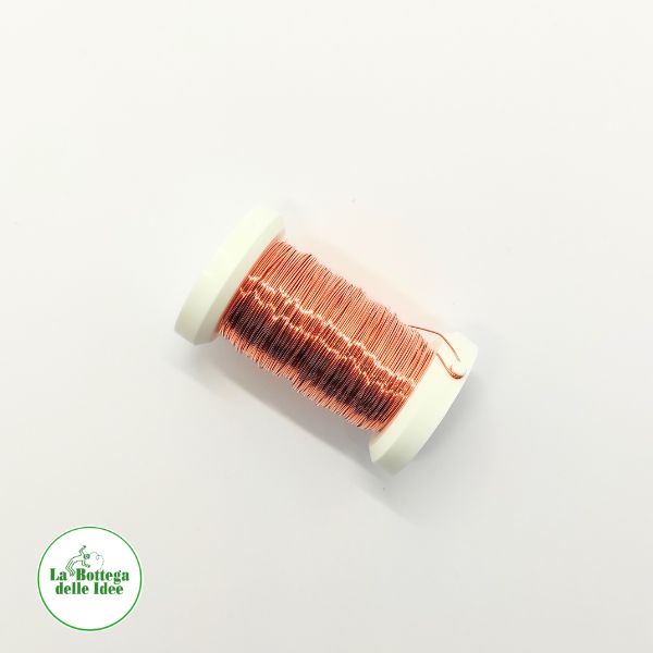 Filo di rame, diametro 0.40 mm, in confezione da 40 metri
