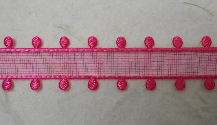 Nastro in Organza "Pippiolini" Fucsia