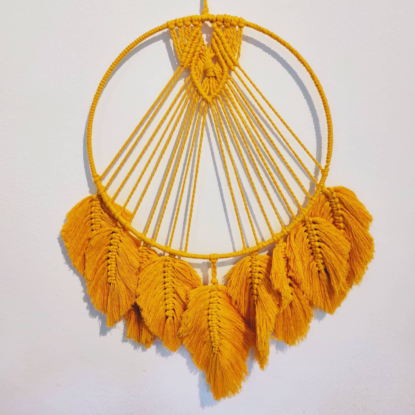 MacrAmore scacciapensieri a macramé