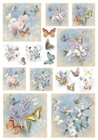 Silk Print Paper 268 - Papillon - La Bottega delle Idee - Rimini