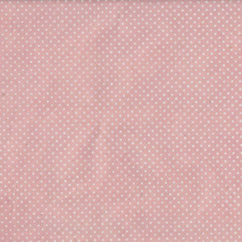 Carta Lokta di produzione artigianale nepalese. Pois bianchi su fondo rosa.