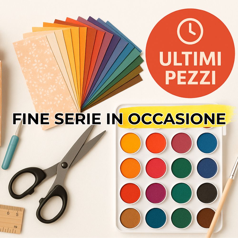 Prodotti fine serie in occasione - ultimi pezzi disponibili di articoli creativi e per hobby - La Bottega delle Idee