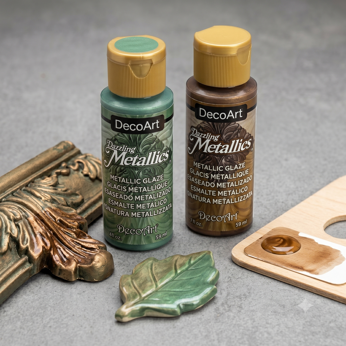 Velatura metallizzata DecoArt Dazzling Metallics Metallic Glaze 59 ml