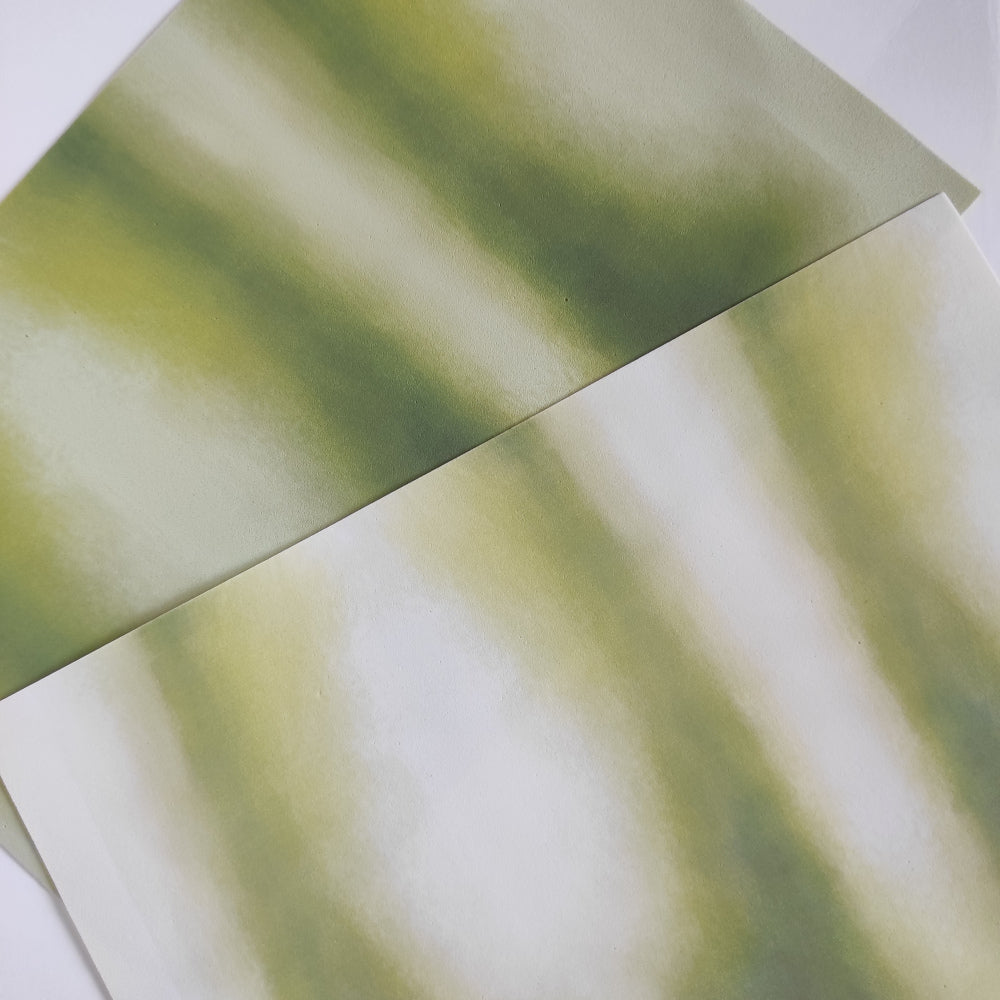 Fommy Deco Soft 1 mm - sfumato nelle tonalità del verde per realizzare foglie.