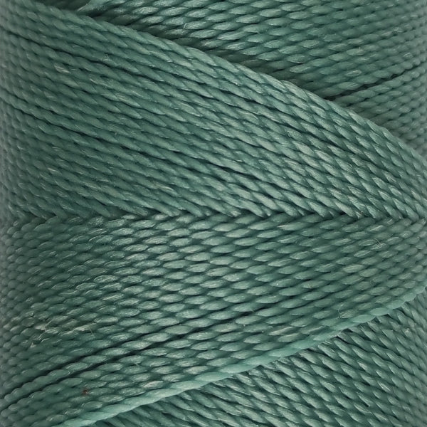 Filo cerato Linhasita 1 mm colorato per macramè e cuciture decorative legatoria - colore Acqua 231