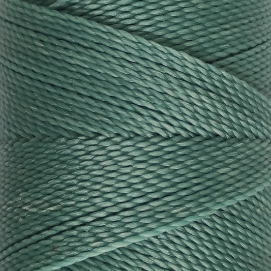 Filo cerato Linhasita 1 mm colorato per macramè e cuciture decorative legatoria - colore Acqua 231