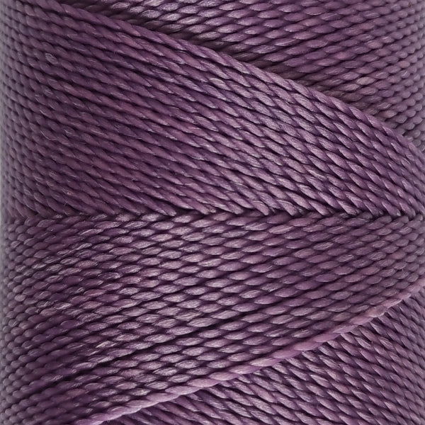 Filo cerato Linhasita 1 mm colorato per macramè e cuciture decorative legatoria - colore Ametista 69