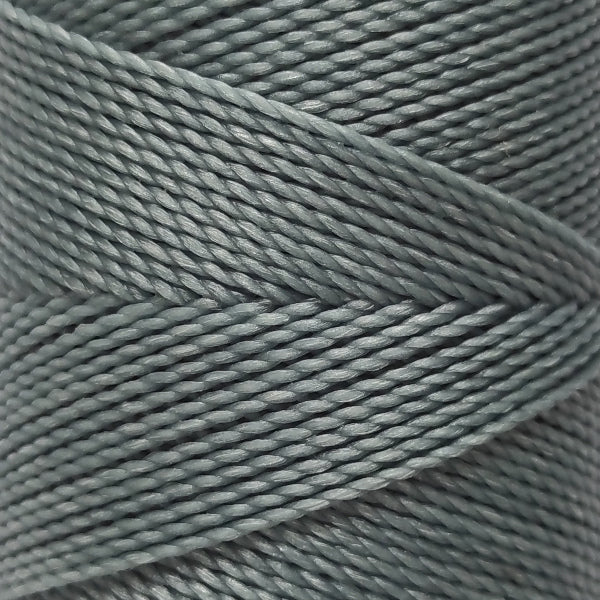 Filo cerato Linhasita 1 mm colorato per macramè e cuciture decorative legatoria - colore Blu Grigio 549