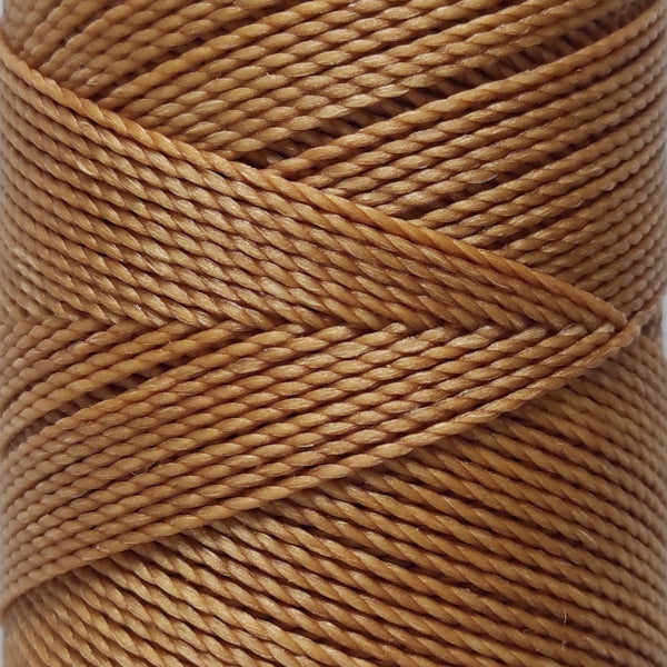 Filo cerato Linhasita 1 mm colorato per macramè e cuciture decorative legatoria - colore Paglia