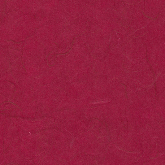 Carta di riso leggera tinta unita - colore rosso caldo