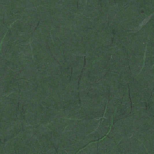 Carta di riso leggera tinta unita - colore verde scuro