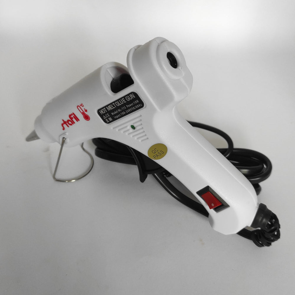 Pistola a caldo mini a bassa temperatura per stick da 7,2 mm con interruttore on/off