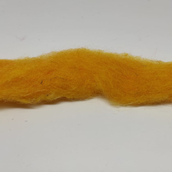 Nastro lana soft in lana cardata colore Giallo mais
