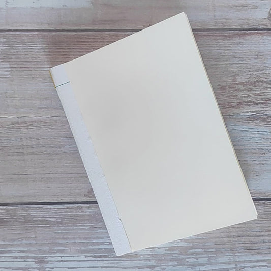 Interno agenda scolastica per rilegatura artigianale