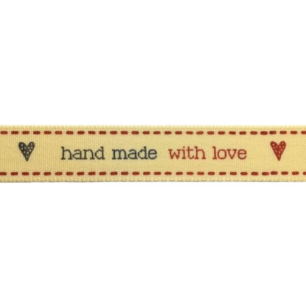Nastro "Hand Made with Love" - La Bottega delle Idee - Rimini