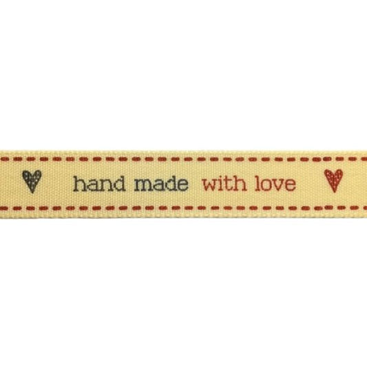 Nastro "Hand Made with Love" - La Bottega delle Idee - Rimini