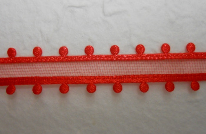 Nastro in Organza "Pippiolini" Rosso