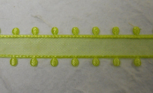 Nastro in Organza "Pippiolini" Verde Mela