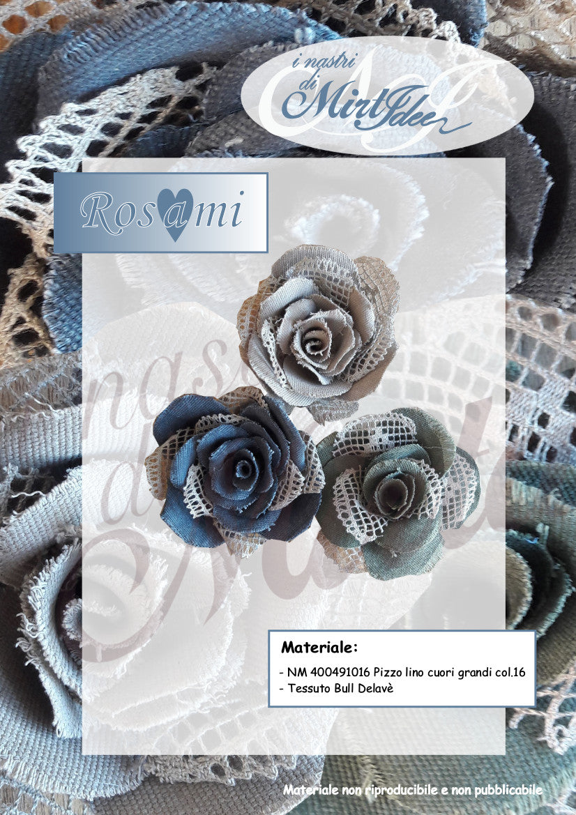 JeansAmi - Blu/Grigio (taglio 25 cm x 155 cm) - La Bottega delle Idee - Rimini