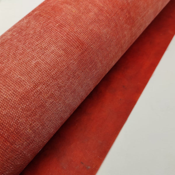Carta Lokta Wax Cotton Rosso Caldo