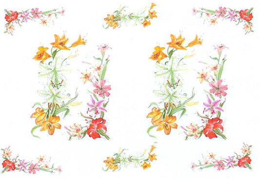 Silk Print Paper 021 - Gigli
