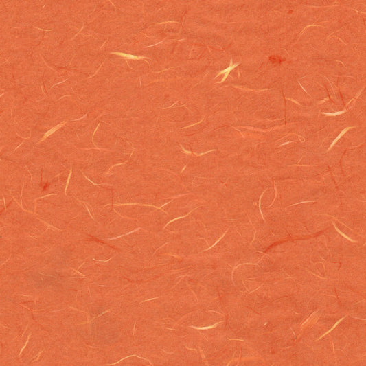 Carta di riso leggera tinta unita - colore arancione