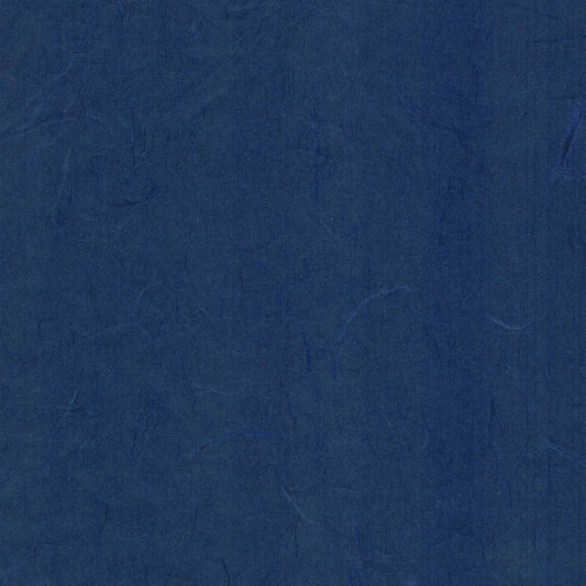 Carta di riso leggera tinta unita - colore blu scuro