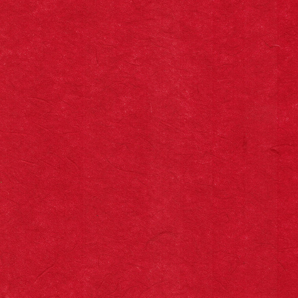 Carta di riso leggera tinta unita - colore rosso
