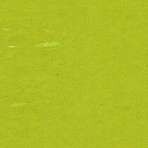 Carta di riso leggera tinta unita - colore verde acido