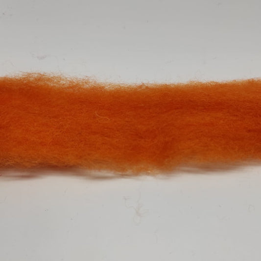 Nastro Lana Soft per decorare ma anche per infeltrimento ad ago e ad acqua - colore arancio 