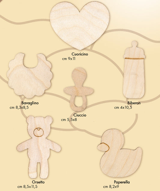Assortimento formine "Baby" - La Bottega delle Idee - Rimini
