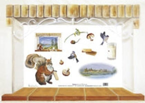 Carta Découpage Illusion Déco - Cod. ID3211 - Scorcio sulla Montagna