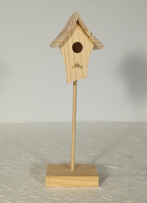Nidi mignon in legno grezzo