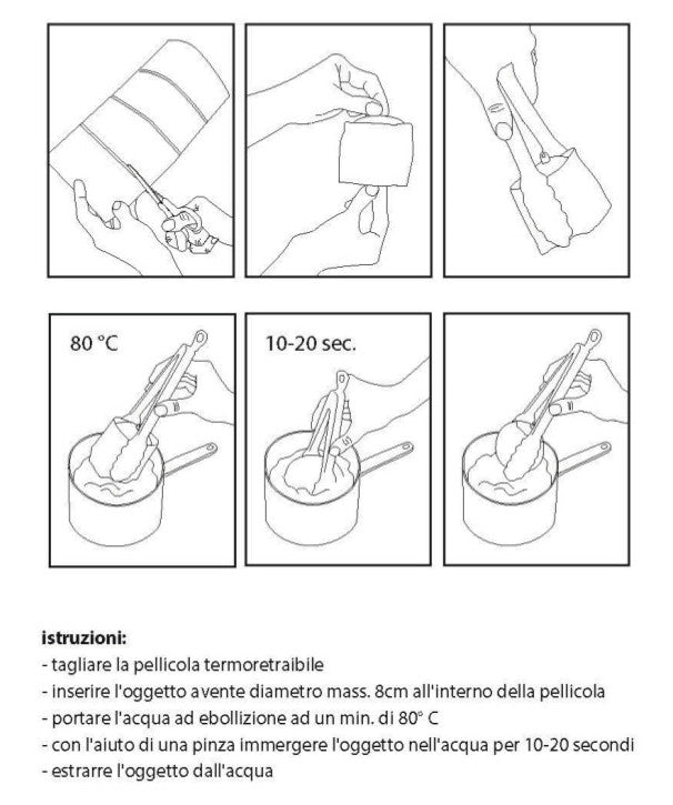 Pellicola Termoretraibile "Memories" - La Bottega delle Idee - Rimini
