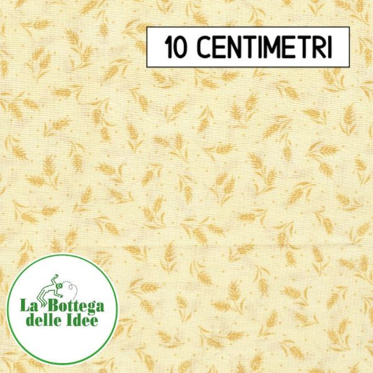 Fantasia Spighe - fondo Giallo chiaro (Var. 054)
